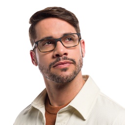 Shop Ray-Ban Optics Unisex Rectangle Eyeglasses in Havana online.