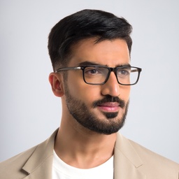 Shop DAVID BECKHAM Rectangle Eyeglasses in Black online.