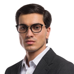 تسوق نظارة طبية مربعة للجنسين EYE'M بلون أسود أونلاين.