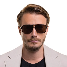 Shop EYE'M Aviator Sunglasses in Havana online.