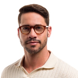 Shop EYE'M Round Eyeglasses in Tortoise online.