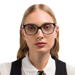 Shop EYE'M Cat Eye Eyeglasses in Black online.