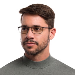 Shop EYE'M Rectangle Eyeglasses in Black online.