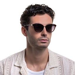 Shop EYE'M Cat Eye Sunglasses in Havana online.