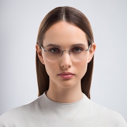 Shop Ray-Ban Unisex Irregular Eyeglasses in Gunmetal online.