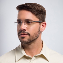 Shop Ray-Ban Unisex Irregular Eyeglasses in Gunmetal online.