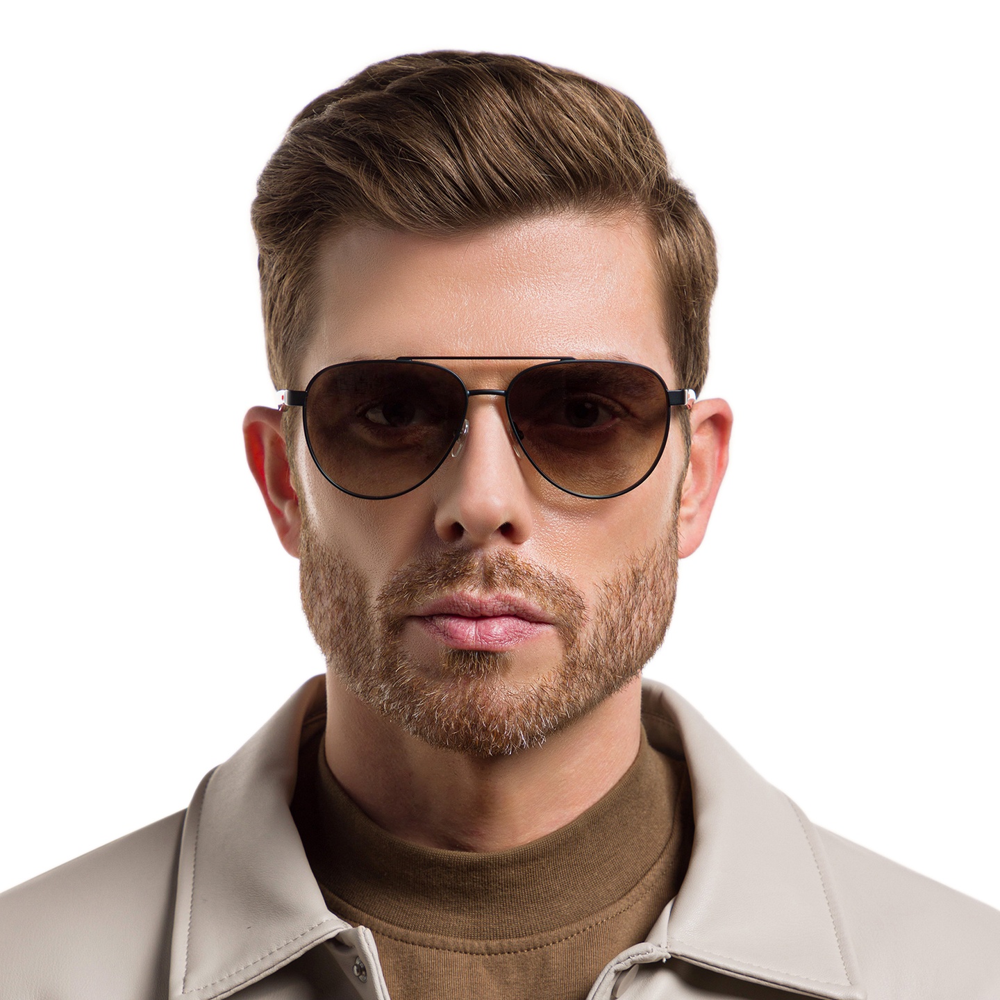 Shop EYE'M Round Eyeglasses in Shiny Black online.