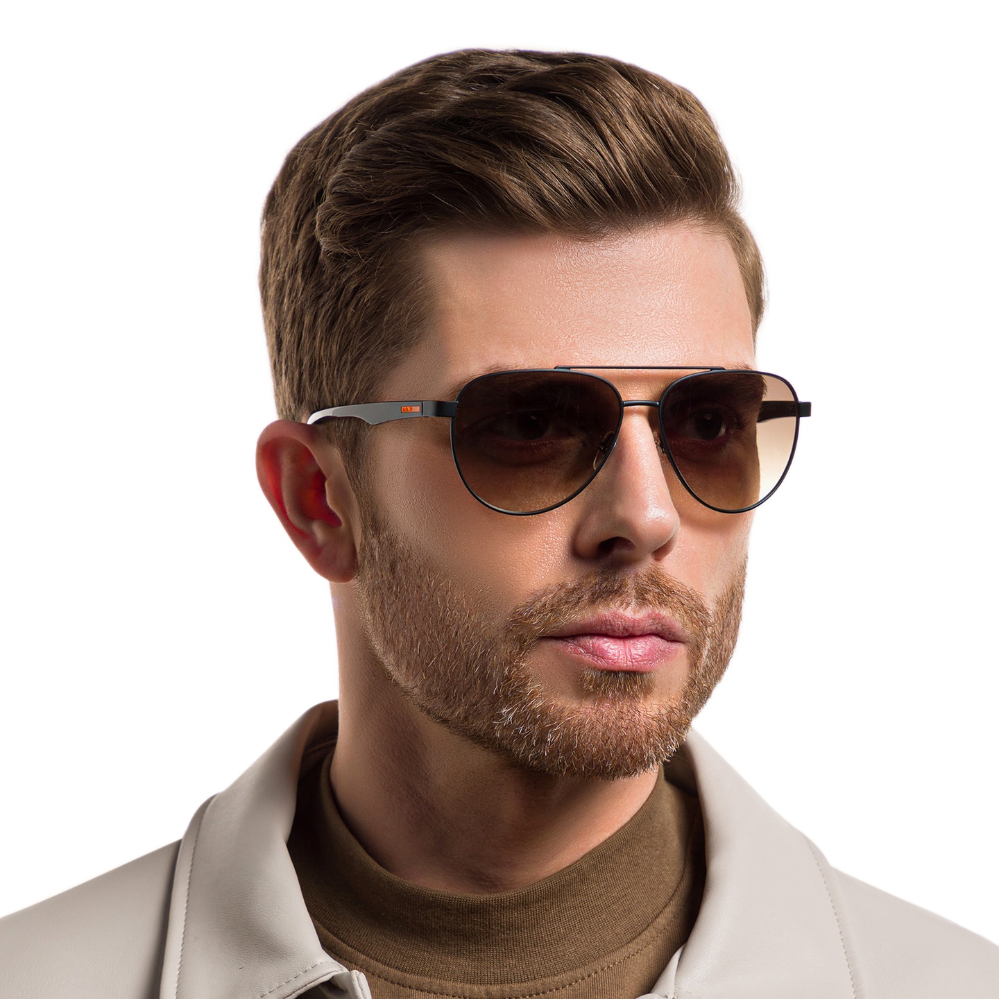 Shop EYE'M Round Eyeglasses in Shiny Black online.