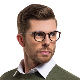 Shop EYE'M Square Eyeglasses in Silver online.