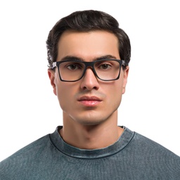 Shop Oakley Activate Wide Square Eyeglasses in Satin Black online.