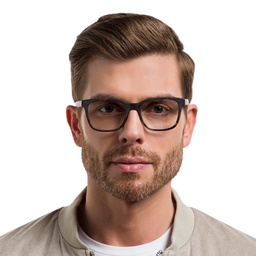 Shop EYE'M Square Eyeglasses in Brown online.