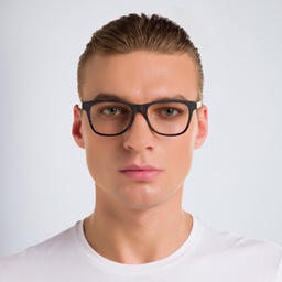 Shop EYE'M Square Eyeglasses in Havana online.