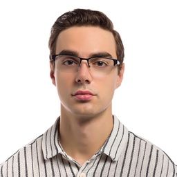 Shop Emporio Armani Half-Rim Wide Rectangle Eyeglasses in Matte Black online.