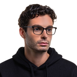 تسوق نظارات طبية مربّعة EYE'M بلون أسود أونلاين.