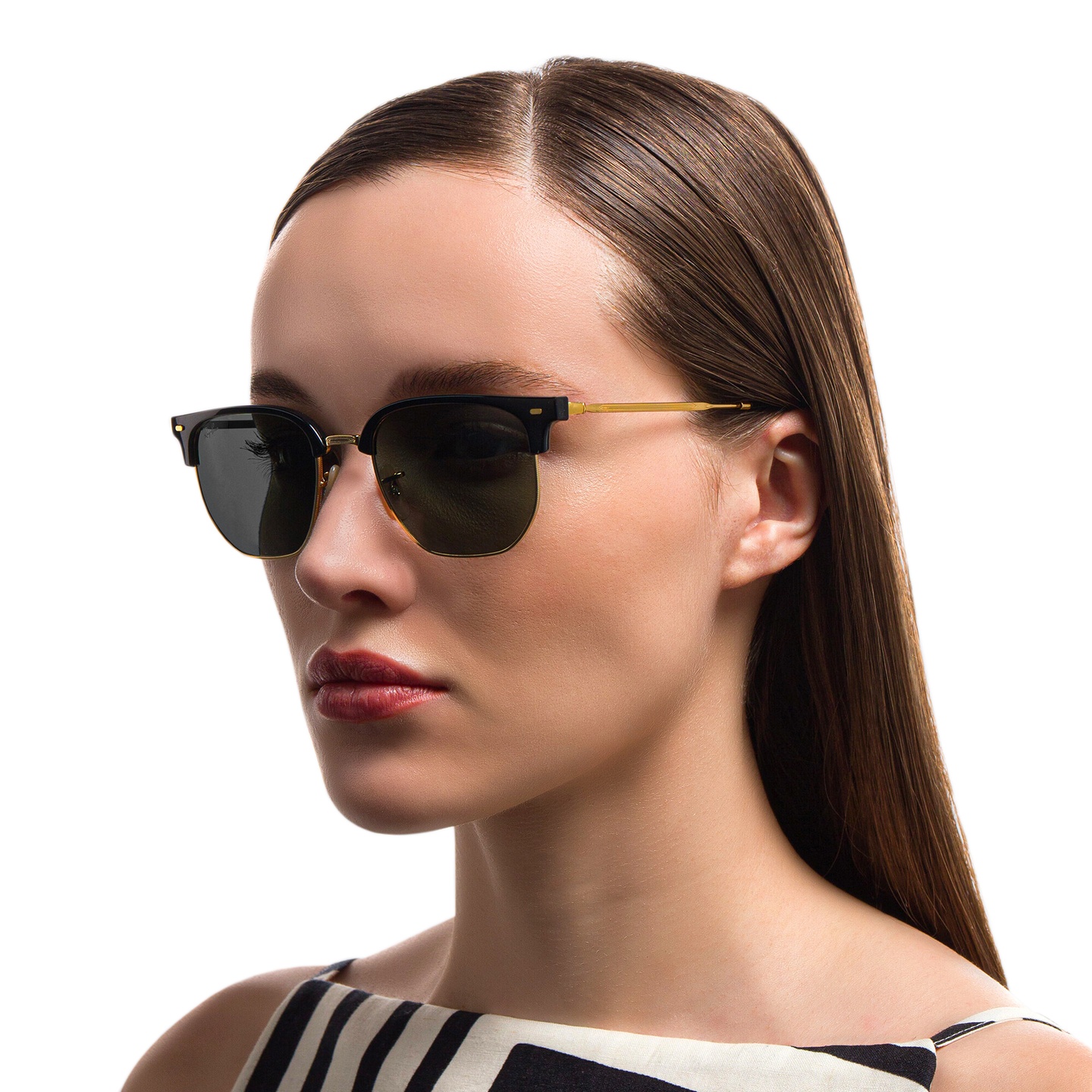 Buy Ray-Ban New Clubmaster Unisex Irregular Sunglasses Online