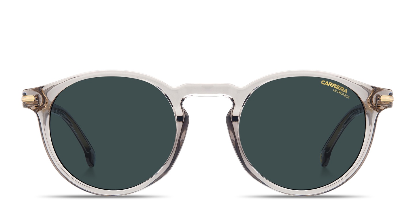 Shop Carrera Logo Lettering Unisex Panthos Sunglasses in Grey online.