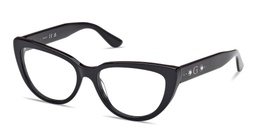 Shop Guess Rhinestone-Embellished Cat-Eye Eyeglasses in Black online.